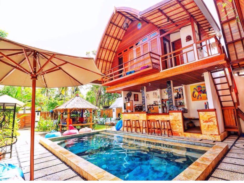 Gili T Sugar Shack Hotel Gili Trawangan Eksteriør billede